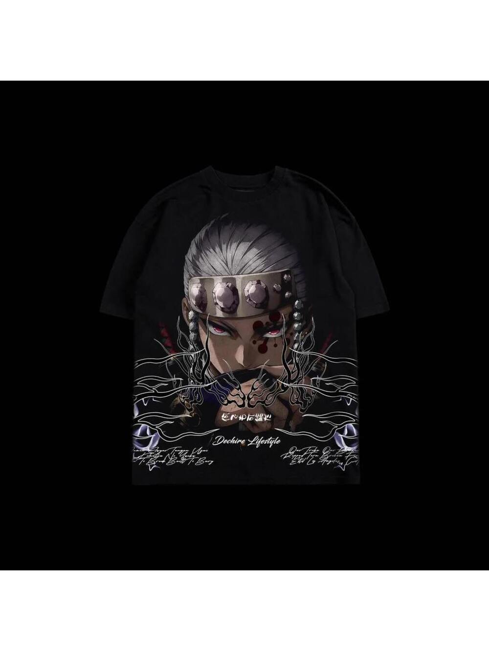 Dechire x FADING SYMPHONY '1 OF 500' OS TEE IN BLACK (S)